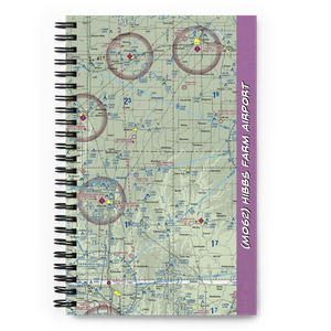 Hibbs Farm Airport (MO62) VFR Sectional Notebook