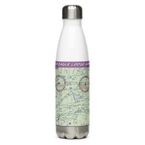Eagle Lodge Airport (9MO9) VFR Sectional Water Bottle