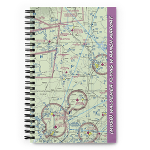 Waldemer Flying W Ranch Airport (MO58) VFR Sectional Notebook