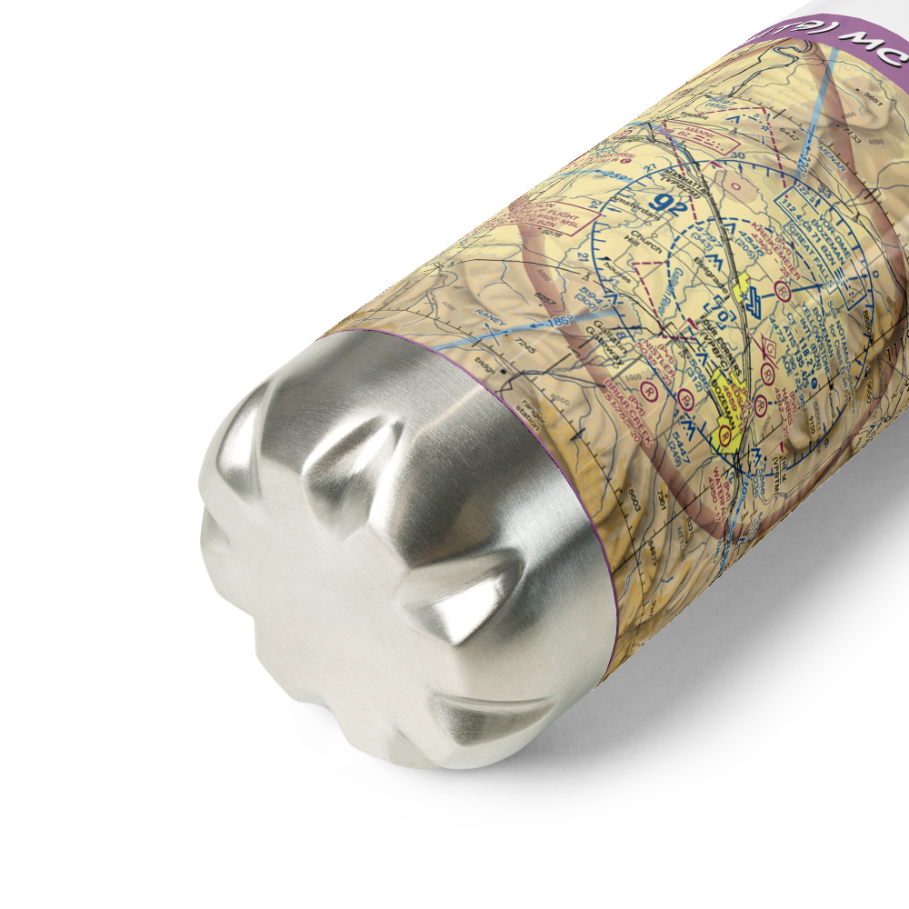 Mc Kenna Airport (9MT9) VFR Sectional Water Bottle 
