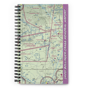 Bollinger-Crass Memorial Airport (MO5) VFR Sectional Notebook