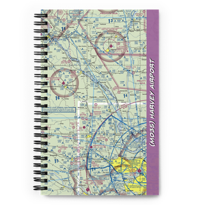 Harvey Airport (MO35) VFR Sectional Notebook