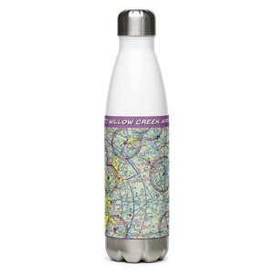 Willow Creek Airport (9NC7) VFR Sectional Water Bottle