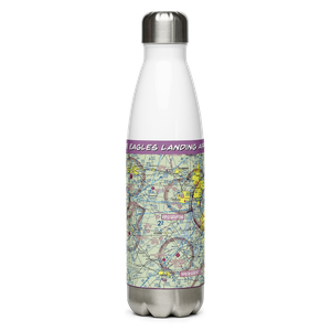 Eagles Landing Airport (9NC8) VFR Sectional Water Bottle