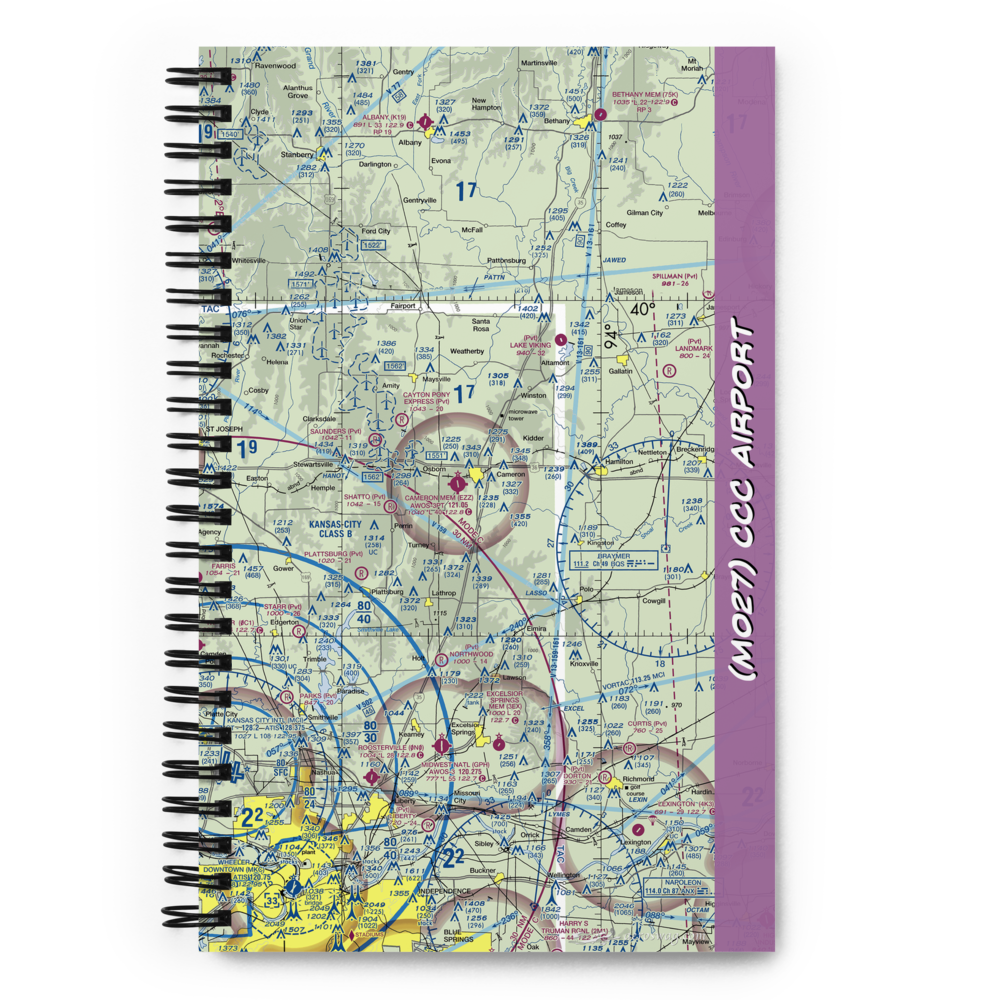 Ccc Airport (MO27) VFR Sectional Notebook 