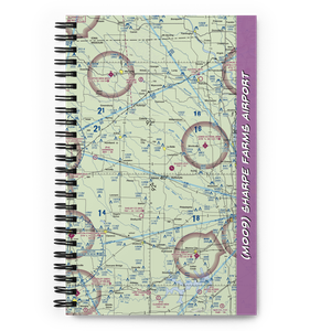 Sharpe Farms Airport (MO09) VFR Sectional Notebook