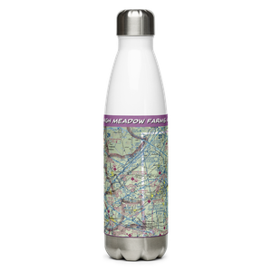 High Meadow Farms Airport (9NJ8) VFR Sectional Water Bottle