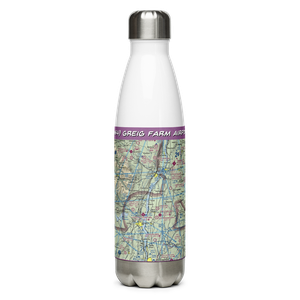 Greig Farm Airport (9NK4) VFR Sectional Water Bottle
