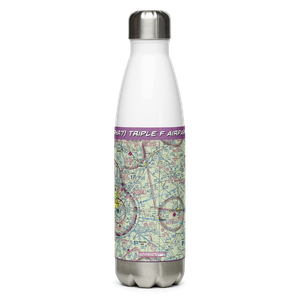 Triple F Airpark (9NR7) VFR Sectional Water Bottle