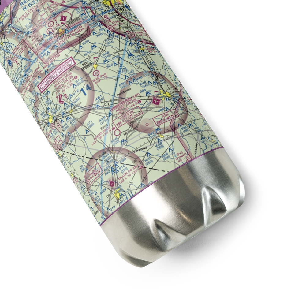 Buie Field (9NR8) VFR Sectional Water Bottle 