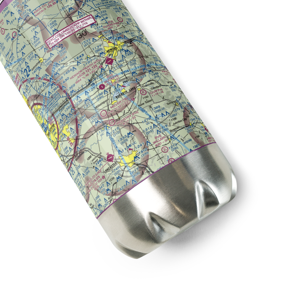 Buckeye Executive Airport (9OA5) VFR Sectional Water Bottle 