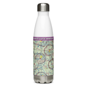 Lutz Airport (9OH7) VFR Sectional Water Bottle