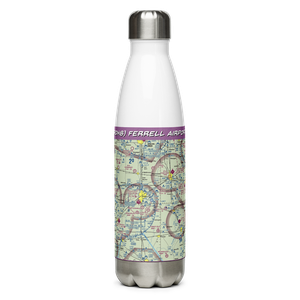 Ferrell Airport (9OH8) VFR Sectional Water Bottle