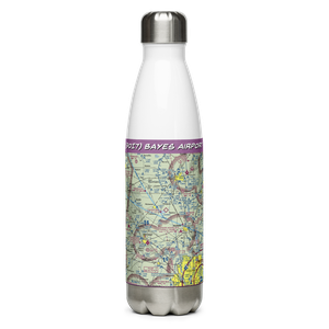 Bayes Airport (9OI7) VFR Sectional Water Bottle