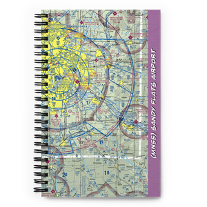 Sandy Flats Airport (MN55) VFR Sectional Notebook