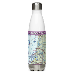 Lakeside State Airport (9S3) VFR Sectional Water Bottle