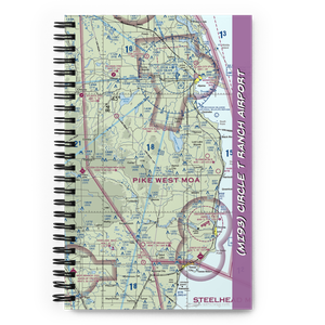 Circle T Ranch Airport (MI93) VFR Sectional Notebook