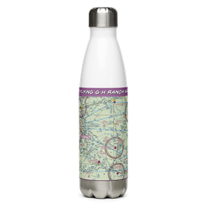 Flying G H Ranch Airport (9TE7) VFR Sectional Water Bottle