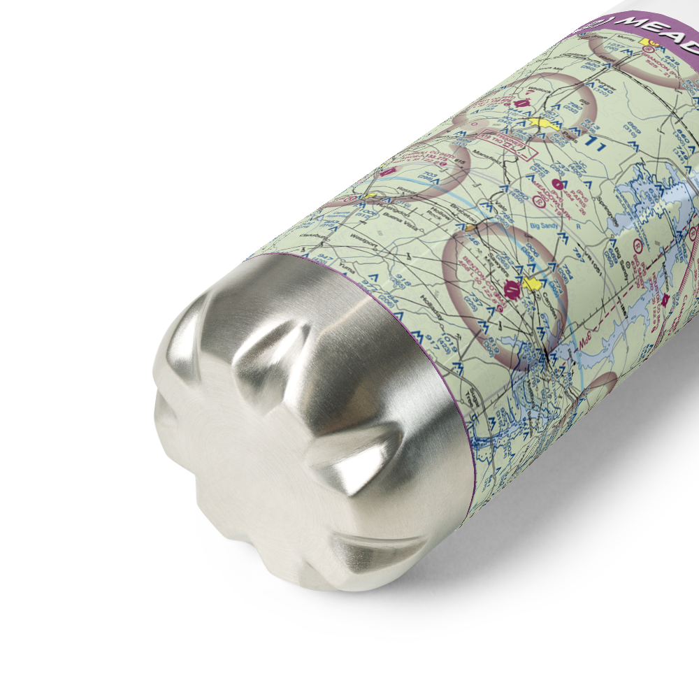 Meadowlark Airport (9TN2) VFR Sectional Water Bottle 