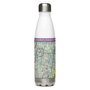 Simaron Ranch Airport (9TS3) VFR Sectional Water Bottle