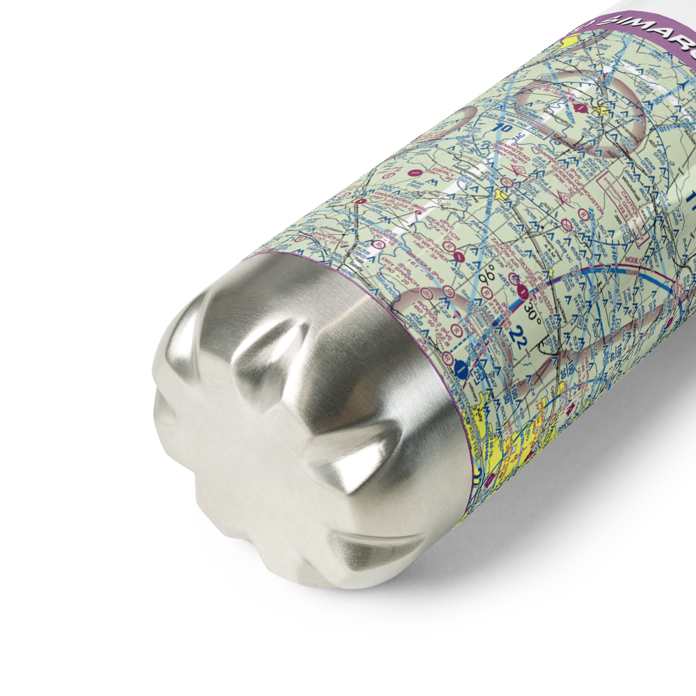 Simaron Ranch Airport (9TS3) VFR Sectional Water Bottle 
