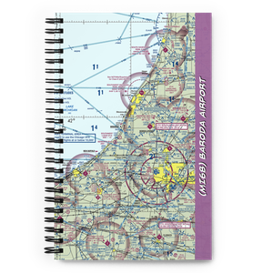 Baroda Airport (MI68) VFR Sectional Notebook