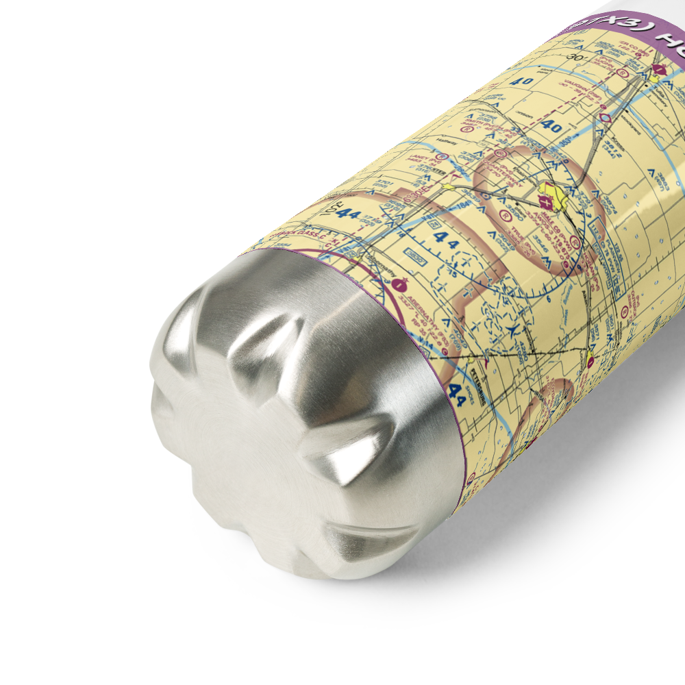 Horan Airport (9TX3) VFR Sectional Water Bottle 