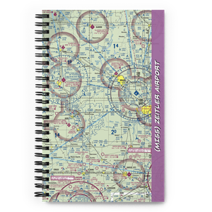 Zeitler Airport (MI55) VFR Sectional Notebook