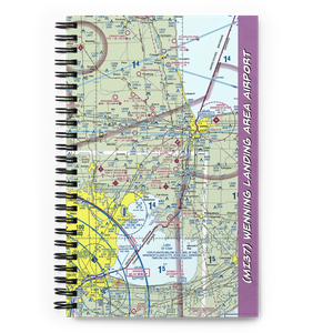Wenning Landing Area Airport (MI37) VFR Sectional Notebook