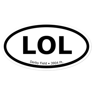 Derby Field (KLOL) Oval Sticker
