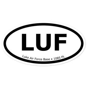 Luke Air Force Base (KLUF) Oval Sticker
