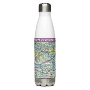 Baublitz Commercial Airport (9W8) VFR Sectional Water Bottle