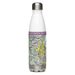 Faken Airport (9WI4) VFR Sectional Water Bottle