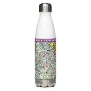 Fletcher Airport (9WI8) VFR Sectional Water Bottle