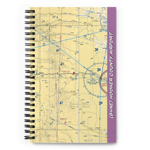 Hooker County Airport (84NE) VFR Sectional Notebook