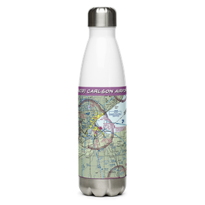Carlson Airport (9WI9) VFR Sectional Water Bottle