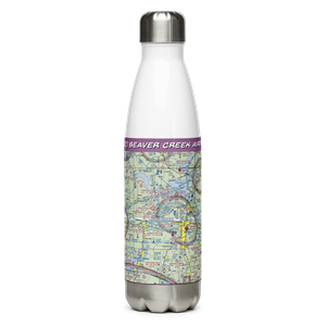 Beaver Creek Airport (9XS2) VFR Sectional Water Bottle