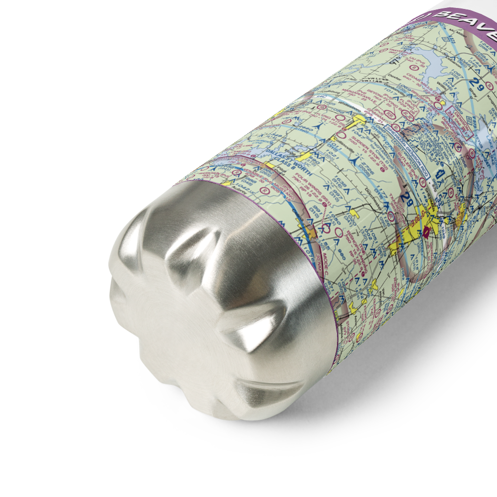 Beaver Creek Airport (9XS2) VFR Sectional Water Bottle 