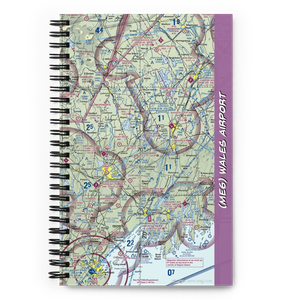 Wales Airport (ME6) VFR Sectional Notebook