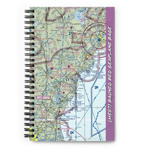 Bauneg Beg Seaplane Base (ME57) VFR Sectional Notebook