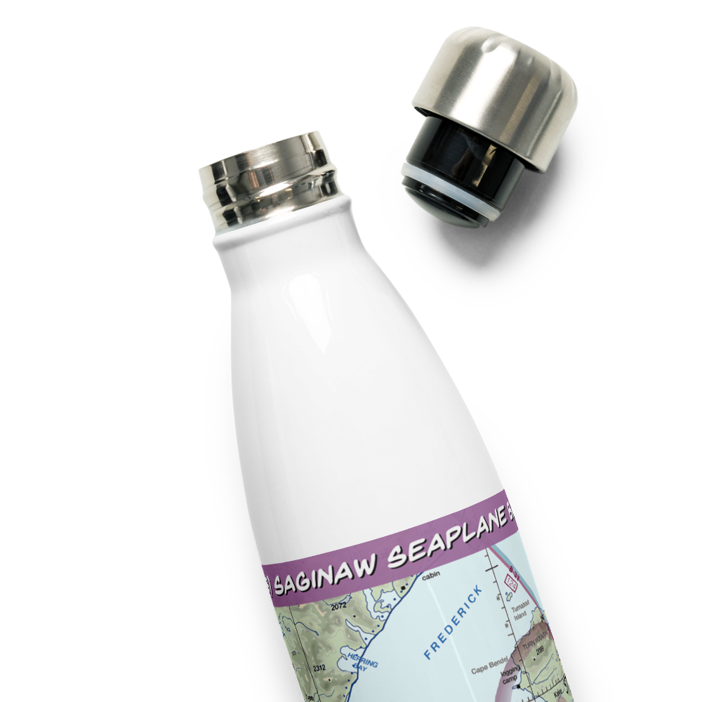 Saginaw Seaplane Base (A23) VFR Sectional Water Bottle 