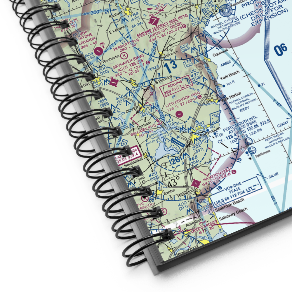 Goosefair Airport (ME45) VFR Sectional Notebook 