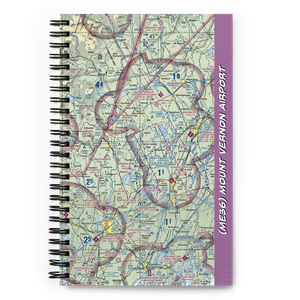 Mount Vernon Airport (ME36) VFR Sectional Notebook