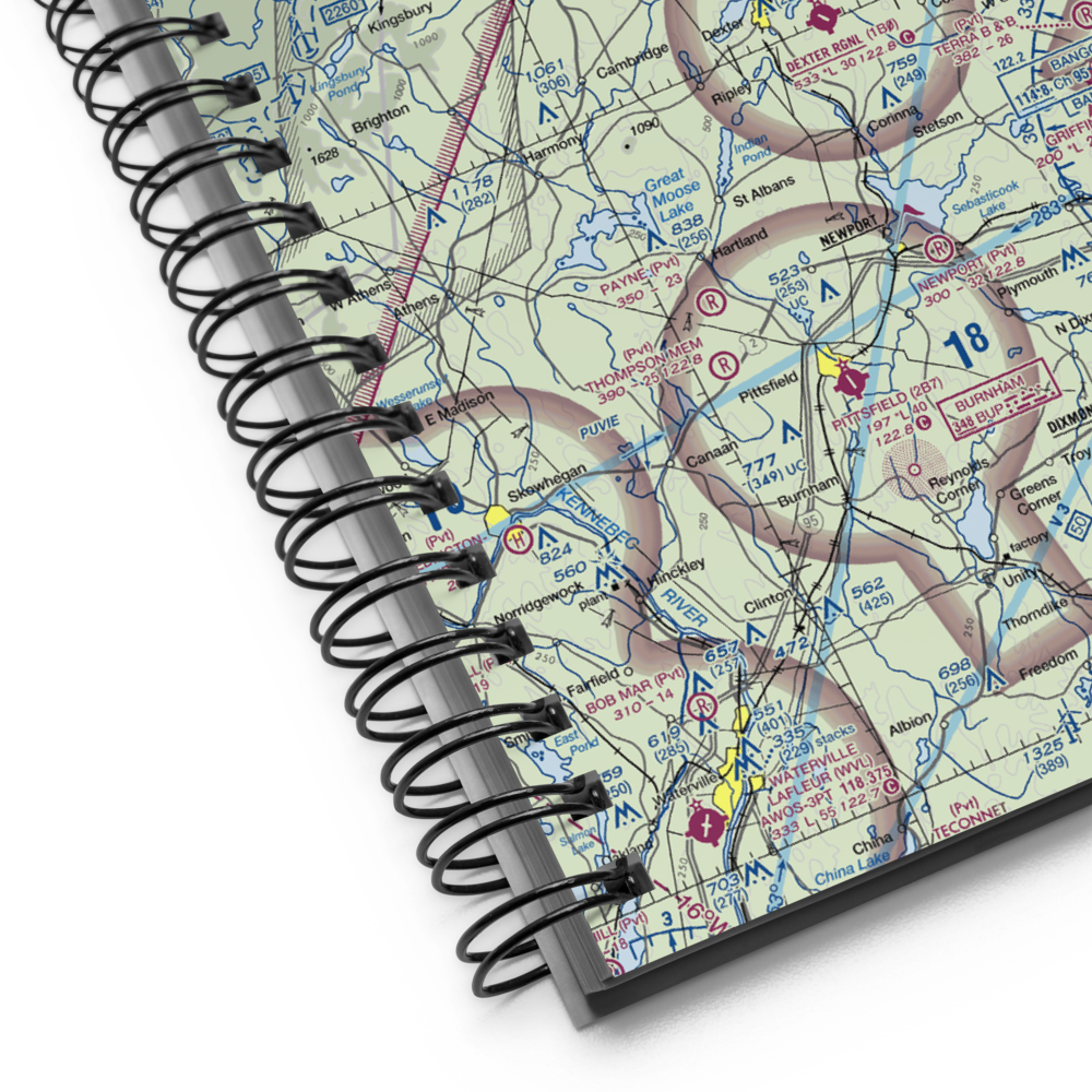 Ruby Field (ME32) VFR Sectional Notebook 