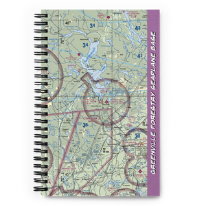 Greenville Forestry Seaplane Base (ME30) VFR Sectional Notebook