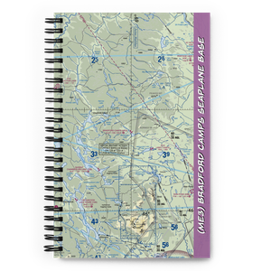 Bradford Camps Seaplane Base (ME3) VFR Sectional Notebook