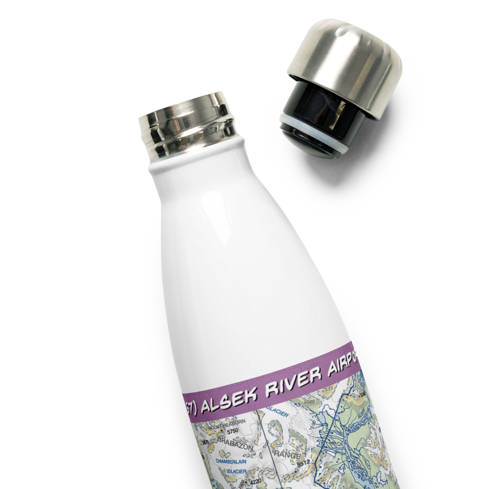 Alsek River Airport (A57) VFR Sectional Water Bottle 