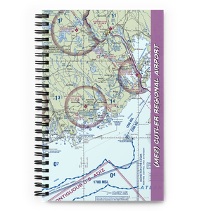Cutler Regional Airport (ME2) VFR Sectional Notebook