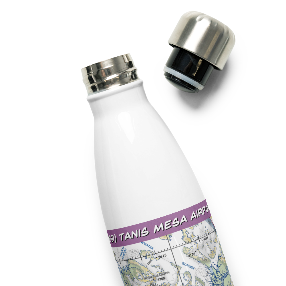 Tanis Mesa Airport (A69) VFR Sectional Water Bottle 