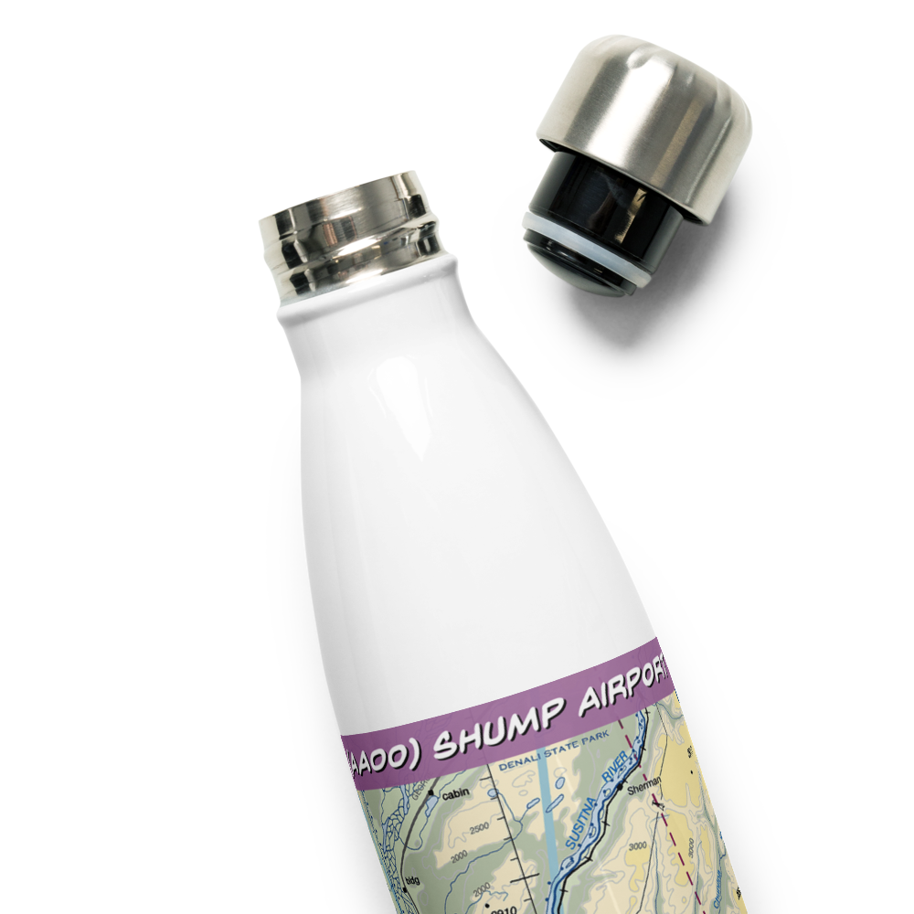 Shump Airport (AA00) VFR Sectional Water Bottle 